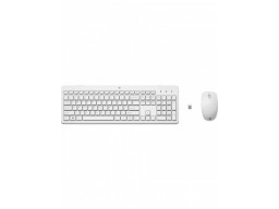 Клавиатура и мышь HP 3L1F0AA 230 Wireless Mouse and Keyboard Combo (White) RUSS