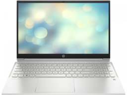 Ноутбук HP Pavilion 15-eg0160ur,Ci5-1135G7,8GB 3200,512GB PCIe,Iris Xe,15.6 FHD IPS 250 nits,DOS,Nat silv,FPR,720p,1yw