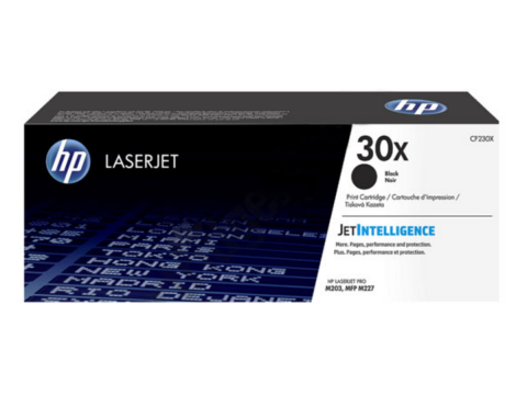 Картридж HP 30X, черный / 3500 страниц (CF230X)