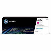 Картридж HP 415X, пурпурный / 6000 страниц (W2033X)