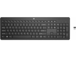 Клавиатура HP 3L1E7AA 230 BLK WL KBD