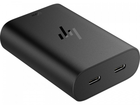 ЗУ HP 600Q7AA USB Type C® 65W GaN Laptop Charger - Black