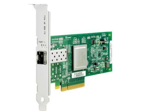 Адаптер FC 8Gb AK344A HPE 81Q 8Gb 1-port PCIe Fibre Channel Host Bus Adapter (PCIe 3.0 x8)