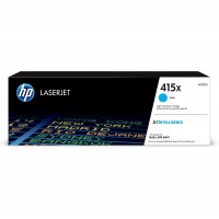 Картридж HP 415X, голубой / 6000 страниц (W2031X)