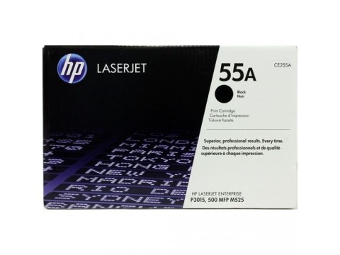 Картридж HP 55A, черный / 6000 страниц (CE255A)