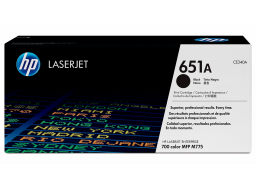 Картридж HP 651A, черный/ 13500 страниц (CE340A)