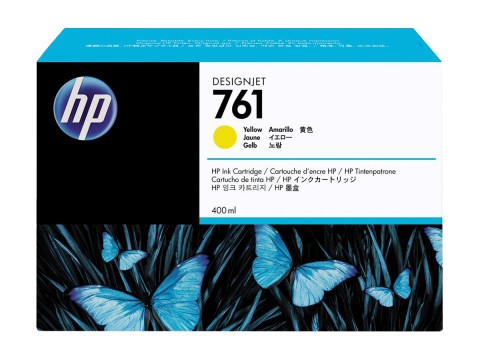 Картридж HP 761 желтый, 400 мл (CM992A)