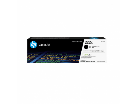 HP W2220X 222X High Yield Black Original LaserJet Toner Cartridge for Color LaserJet Pro MFP 3303, up to 3200 pages