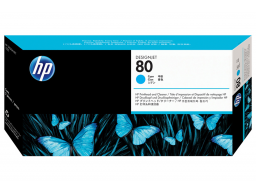 Набор HP 80 голубая печатная головка и устройство очистки (C4821A)