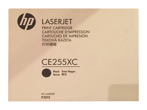 Картридж HP CE255XC Черный