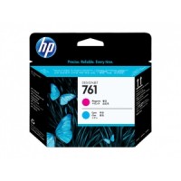 Печатающая головка HP 761 Designjet (пурпурный/ голубой) (CH646A)