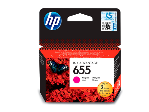 Картридж HP Ink Advantage 655 пурпурный (CZ111AE)