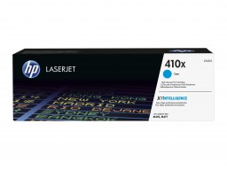 Картридж HP 410X, голубой/ 5000 страниц (CF411X)