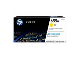 Картридж HP 655A LaserJet желтый (CF452A)