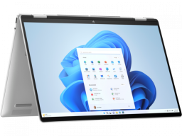 Ноутбук HP Envy x360 16-ac0009ci U7-155U,16G D5,512G PCIe,TS/16 WUXGA IPS 400 nt,W11H6,Glacier Silv,5MP IR,1yw