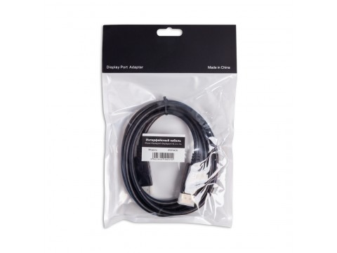 Интерфейсный кабель iPower Displayport-Displayport 4k 2 м. 5 в.