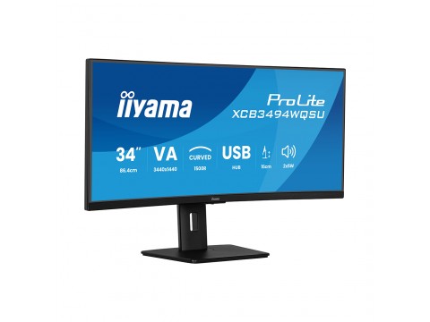 Монитор iiyama ProLite PL3494WQ XCB3494WQSU-B1 34"
