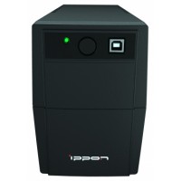 ИБП Ippon Back Basic 1050S Euro, 1050VA, 600Вт, AVR 162-275В, 3хEURO, управление по USB, без комлекта кабелей