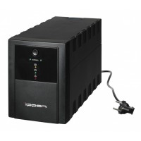 ИБП Ippon Back Basic 2200 Euro, 2200VA, 1320Вт, AVR 162-280В, 4хEURO, управление по USB, без комлекта кабелей