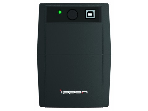 ИБП Ippon Back Basic 650S Euro, 650VA, 360Вт, AVR 162-285В, 3хEURO, управление по USB, без комлекта кабелей