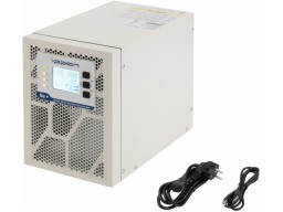 ИБП Ippon Na+ TAE 1000 1000W/Tower online/батарея 12V 4,8Ah*3/USB-B/RS-232/EPO/3 euro роз/ЖК-дисплей/поддержка SNMP/Бел