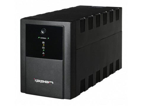 ИБП Ippon Back Basic 2200 Euro, 2200VA, 1320Вт, AVR 162-280В, 4хEURO, управление по USB, без комлекта кабелей