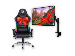 Комплект Монитор Hyperx MNTR HX Armada 27 QHD Gaming + Игровое кресло Defender Ultimate