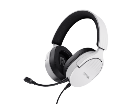 Наушники-гарнитура игровая Trust GXT 489W Fayzo 25210 белый