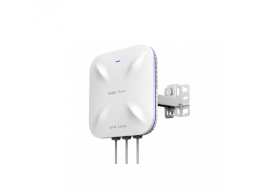 Точка доступа Reyee RG-RAP6260(H) WiFi 6 AX6000 Outdoor IP68(2.4G-4x4 1.15Gbps; 5G-4x4 4.8Gbps 512client2.5GbE;1G SFP)