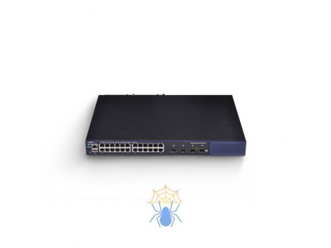 Коммутатор Ruijie RG-S2910C-24GT2XS-HP-E L2+ POE+(24x10/100/1000 RJ45, 2x100/1000 SFP, 2x1G/10G SFP+, 2 EMPTY pw. slots)