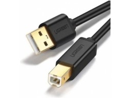 Кабель Ugreen US135 USB TYPE A-B длина 1,5М, M-M 10350