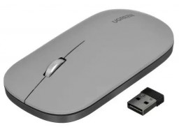Беспроводная мышь UGREEN MU001 Wireless Mouse Grey/No AA Battery inside, 90373