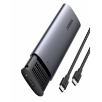 Корпус для Жесткого Диска UGREEN USB-C Female to M.2 M-Key 10G Enclosure C TO C Cable 50cm, 10902