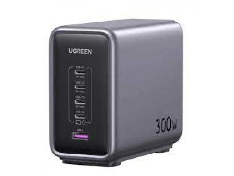 Зарядное устройство UGREEN CD333 1*USB-A+4*USB-C 300W Desktop Fast Charger 90903B