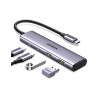 HUB UGREEN CM473 15395 USB-C To 2xUSB-A + 2xUSB-C 5Gbps