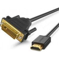 Кабель Ugreen HD106 HDMI to DVI Cable 5m Black 10137