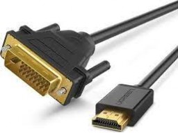 Кабель Ugreen HD106 HDMI to DVI Cable 5m Black 10137