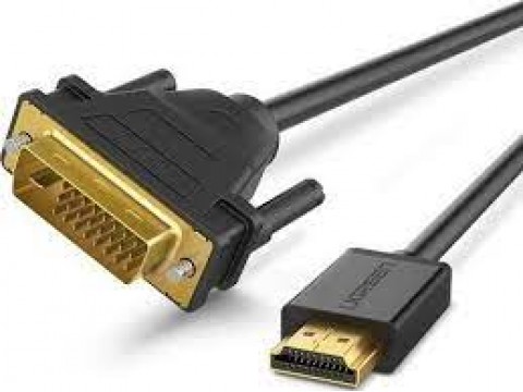 Кабель Ugreen HD106 HDMI to DVI Cable 5m Black 10137