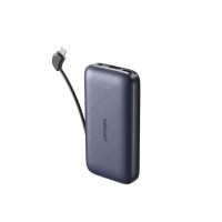 Пауэрбанк Ugreen PB172 10000mAh Quick  Charging Power Bank Build-in Lightning Cable.. 10398