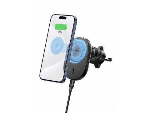 Держатель авто Ugreen W522  Magnetic Wireless Car Charger For Air Vent Mount 25925