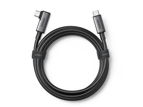 Кабель USB C - USB C, 3.2 Gen1, 90°, 5Gbps, 5m, для VR очков US551 (90629) UGREEN