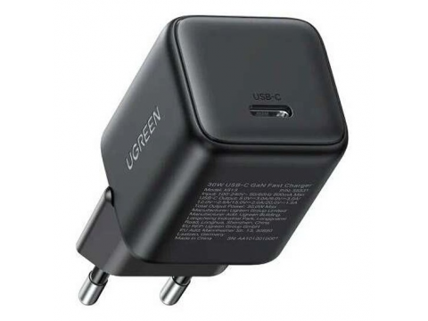 Зарядное устройство UGREEN X513 30W 1C GaN Fast Charger 55531