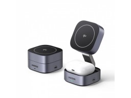 CD226 Ugreen W702 35316 2-in-1/15W Magnetic Wireless Charger for IPhone + AirPods