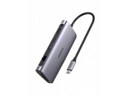 Ugreen CM179 Multiport Converter USB-C to 3xUSB 3.0 + HDMI + VGA + RJ45 + SD/TF + PD