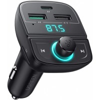 Автомобильное ЗУ Ugreen CD229 FMamp;Bluetooth Transmitteramp;Car Charger + TF Slot, 80910