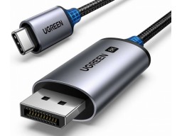 Кабель UGREEN CM556 USB-C to DP 8K Cable 1m