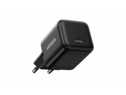Зарядное устройство Ugreen X512 на 1xUSB C, 20W, QC4.0/PD3.0, Gan X, черный, 55553