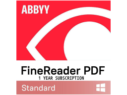 ABBYY FineReader PDF Standard, Single User License (ESD), Subscription, 1y