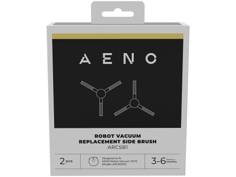 AENO Side brushes for robot vacuum cleaner RC1S with auto dust removal station, 2 pcs/set