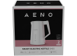 AENO Electric Kettle EK8S Smart: 1850-2200W, 1.7L, Strix, Double-walls, Temperature Control, Keep warm Function, Control via Wi-Fi, LED-display, Non-heating body, Auto Power Off, Dry tank Protection